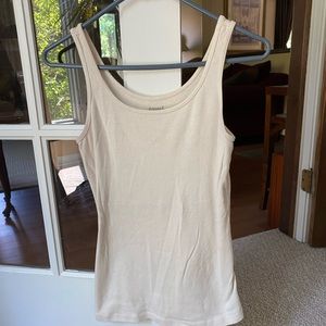 Cream tank top